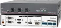 FOX T USW 203 Коммутатор с тремя входами, локальным выходом HDMI и встроенным оптоволоконным передатчиком для HDMI, VGA, аудио и RS‑232