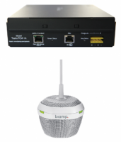 TESIRA TCM-1A Потолочный микрофон с поддержкой AVB, технологии направленного звука и двухканальным усилителем PoE+