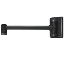 BT7803/B SYSTEM 2 - Настенное крепление для штанги диаметром 50мм, регулировка поворота, макс. нагрузка 70 кг, цвет черный