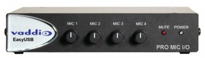 EasyUSB PRO MIC I / O Четырех канальный микшер Pro Mic со встроенным AEC  / 999-8520-000