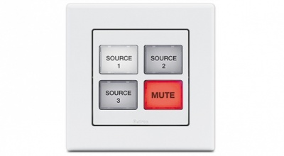 EBP 104 MK Кнопочная панель eBUS EBP 104 MK с 4 кнопками – формат MK