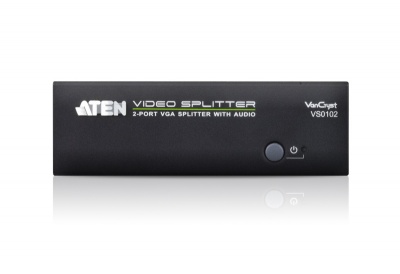 VS0102 Разветвитель VGA и Аудио 2-портовый (450МГц)