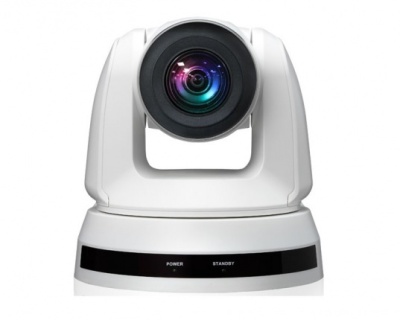 VC-A50PW Поворотная IP камера FullHD для конференций, 1080p/60, 20х оптический zoom, 1/2,8", поддержка вещания MJPEG, H.264 / SVC, синхронные видеовыходы Ethernet, HDMI и 3G-SDI, белого цвета