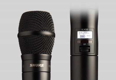 ULXD2/KSM9 Беспроводной ручной передатчик ULXD2 с вокальным микрофонным капсюлем KSM9