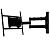 BT7535/PB Настенное крепление для плазменной и ЖK-панели, регулировка поворота, наклона и расстояния до опорной поверхности, для панелей до 50", цвет - черный