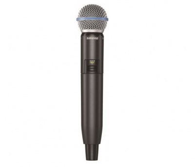 GLXD24E/B58-Z2 Беспроводная вокальная радиосистема GLXD24 с ручным микрофоном BETA58, диапазон 2.4 ГГц