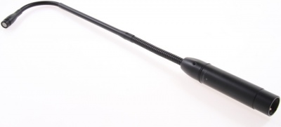 MX412/S Микрофон на гибкой шее 30,5 см, суперкардиоидная ДН, с XLR предусилителем, защита от вибрации, ветрозащита, черный цвет