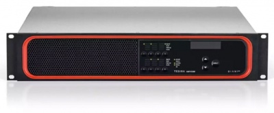 AMP-8175R Цифровой усилитель, 8 каналов по 175 Вт на 4/8 Ом. Подключение аудиосигналов через интерфейс AVB/TSN (разъем RJ-45), либо через разъемы Phoenix на опциональной карте анал