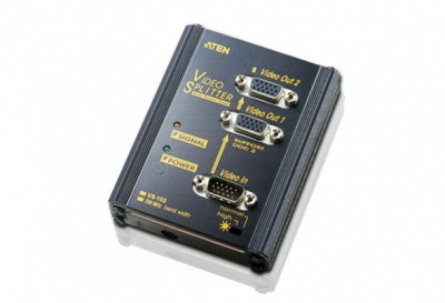 VS102 Настенный разветвитель VGA (250МГц)