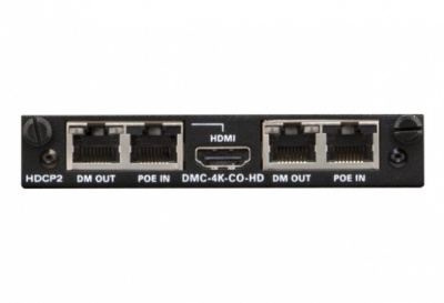 DMC-4K-CO-HD 2-канальная HDBaseT®-сертифицированная DigitalMedia 8G+® 4K выходная карта для DM® коммутаторов