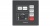 ACP 100 Панель управления аудиосигналом с регулировкой громкости и 6 кнопками управления – 2-ганговый стандарт США