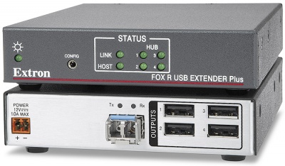 FOX USB Extender Plus Оптоволоконный удлинитель для периферийных устройств USB