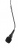 CVO-B/C Подвесной конденсаторный кардиоидный микрофон, черный, кабель 7,5 метров, разъем XLR