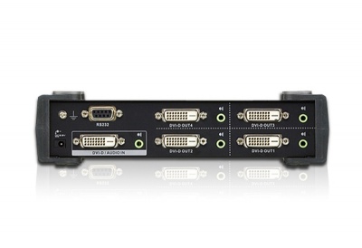 VS174 Разветвитель DVI Dual Link и Аудио 4-портовый