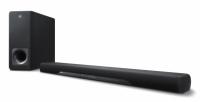 YAS-207 Black Саундбар. 7.1-канальная фронтальная система окружающего звучания c возможностью верт. и гориз. крепления, + Сабвуфер, Bluetooth, HDMI1.1, мощность 100 Вт + 100 Вт, встроенный бас, DTS Virtual X чёрный цвет