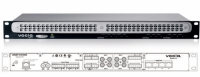 VI-6 6-канальный сетевой модуль аналоговых аудиовходов для работы по протоколу CobraNet. DSP процессор. Порт RJ45. 4 аналоговых линейных входа с разъемами RCA/Phoenix. 2 аналоговых