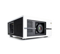PJWU-101B / R9005938 Одночиповый DLP-проектор 1100 лм, 1920 x 1200 WUXGA, 1500:1, две лампы, с объективом (1,85 – 2,4:1). Разъемы: 5 BNC, VGA, HDMI-1, HDMI-2, SDI. Вес 33 кг.