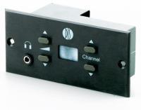 CS 6340 FH Врезной селектор каналов, 32 канала, полностью цифровой, чёрно-белый LCD экран. Для горизонтальной установки