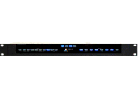 ZoneREV DSP процессор сигналов с 2-мя пейджинговыми + 4-мя балансными микрофонными / линейными + 4 стерео входами, 3 стерео зоны, отдельные выходы моно для зон 1 и 2 с цифровой обр