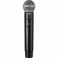 MXW2/SM58 Ручной радиомикрофон для вокала и речи, капсюль SM58, для системы Shure MicroFlex