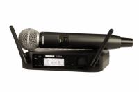 GLXD24E/SM58-Z2 Беспроводная вокальная радиосистема GLXD24 с ручным микрофоном SM58, диапазон 2.4 ГГц