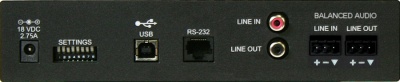 EasyUSB Audio Bridge Шлюзовое USB-устройство для интеграции профессионального звукового оборудования и решений для ПК, использующих интерфейс USB / 999-8536-001