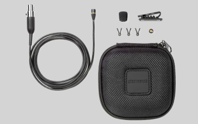 MX150B/C-TQG Миниатюрный кардиоидный петличный микрофон, черный, без предусилителя с mini-XLR