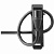 MX150B/O-TQG Миниатюрный всенаправленный петличный микрофон, черный, без предусилителя с mini-XLR