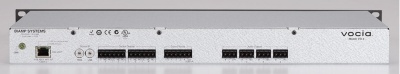 VO-4 Сетевого модуль аналоговых аудиовыходов на 4 канала для работы в сетях Ethernet по протоколу CobraNet®.   Встроенный DSP процессор. Порт RJ45. Разъемы Phoenix. 4 GPIO, 1U
