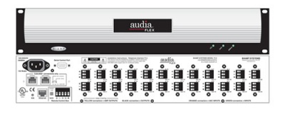 Audia FLEX NC Шасси цифрового матричного микшера для 12 плат. Без модуля Cobranet. 2RU