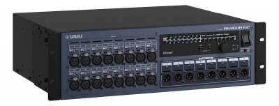 Rio1608-D2 Блок высокоэффективных модулей ввода/вывода аудиосигнала для работы с консолями Yamaha серий CL, QL и RIVAGE PM10. 16 аналоговых вх. и 8 вых.