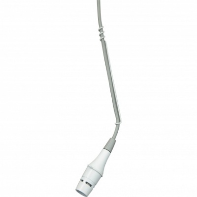 CVO-W/C Подвесной конденсаторный кардиоидный микрофон, белый, кабель 7,5 метров, разъем XLR