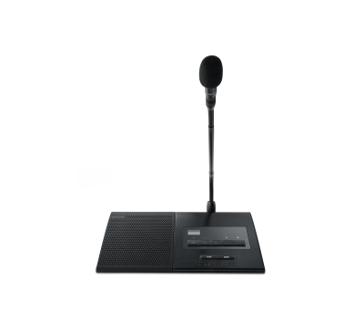 MXC630 Настольный микрофонный пульт с громкоговорителем, считывателем ID-карт, селектором каналов и с 5 кнопками для голосования