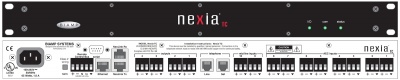 Nexia TC Цифровой матричный аудиопроцессор для телеконференций, 8 вх. с эхоподавлением, 2 вх. аналоговой телефонной линии, 4 вых., возможность передачи 16x16 цифровых аудиоканалов по протоколу NexLink между другими Nexia, настройка и управление по Etherne