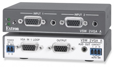 VSW 2VGA A Коммутатор VGA и стерео аудио на два входа VSW 2VGA A