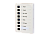 ICON-CPW Контрольная панель для AV Revolution, Zone Revolution и AMD микшерных усилителей с 8-ю кнопками и настенным креплением. Цвет белый.