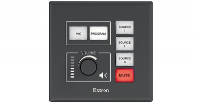 ACP 100 Панель управления аудиосигналом с регулировкой громкости и 6 кнопками управления – 2-ганговый стандарт США
