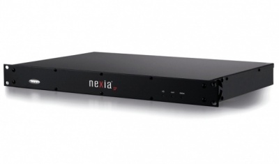 Nexia SP Цифровой матричный аудиопроцессор для обработки сигналов для многополосных акустических систем, 4 моновхода и 8 выходов, возможность передачи 16x16 цифровых аудиоканалов по протоколу NexLink между другими Nexia, управление по Ethernet, RS-232