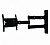 BT7515/PB Настенное крепление для плазменной и ЖK-панели, регулировка поворота, наклона и расстояния до опорной поверхности, для панелей до 42", цвет - черный