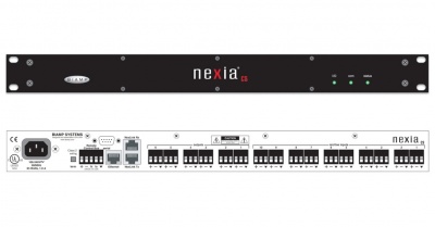 Nexia CS Цифровой матричный аудиопроцессор для конференц-залов, 10 вх./ 6 вых., возможность передачи 16x16 цифровых аудиоканалов по протоколу NexLink между другими Nexia, настройка