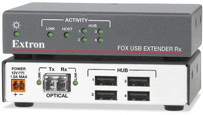 FOX USB Extender Оптоволоконный удлинитель для периферийных USB-устройств