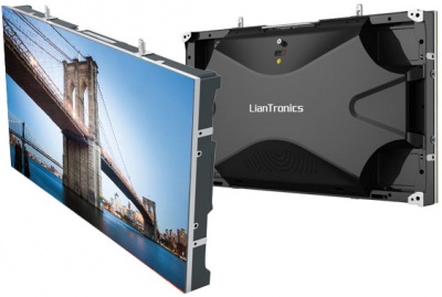 VL1.9 Светодиодный экран, внутреннее применение, малый шаг пикселя 1,9 мм, фронтальный доступ, размер панели 650x365x88 мм
